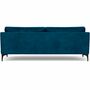 Astha Sofa 3-Sitzer Velour Lux Petro 2