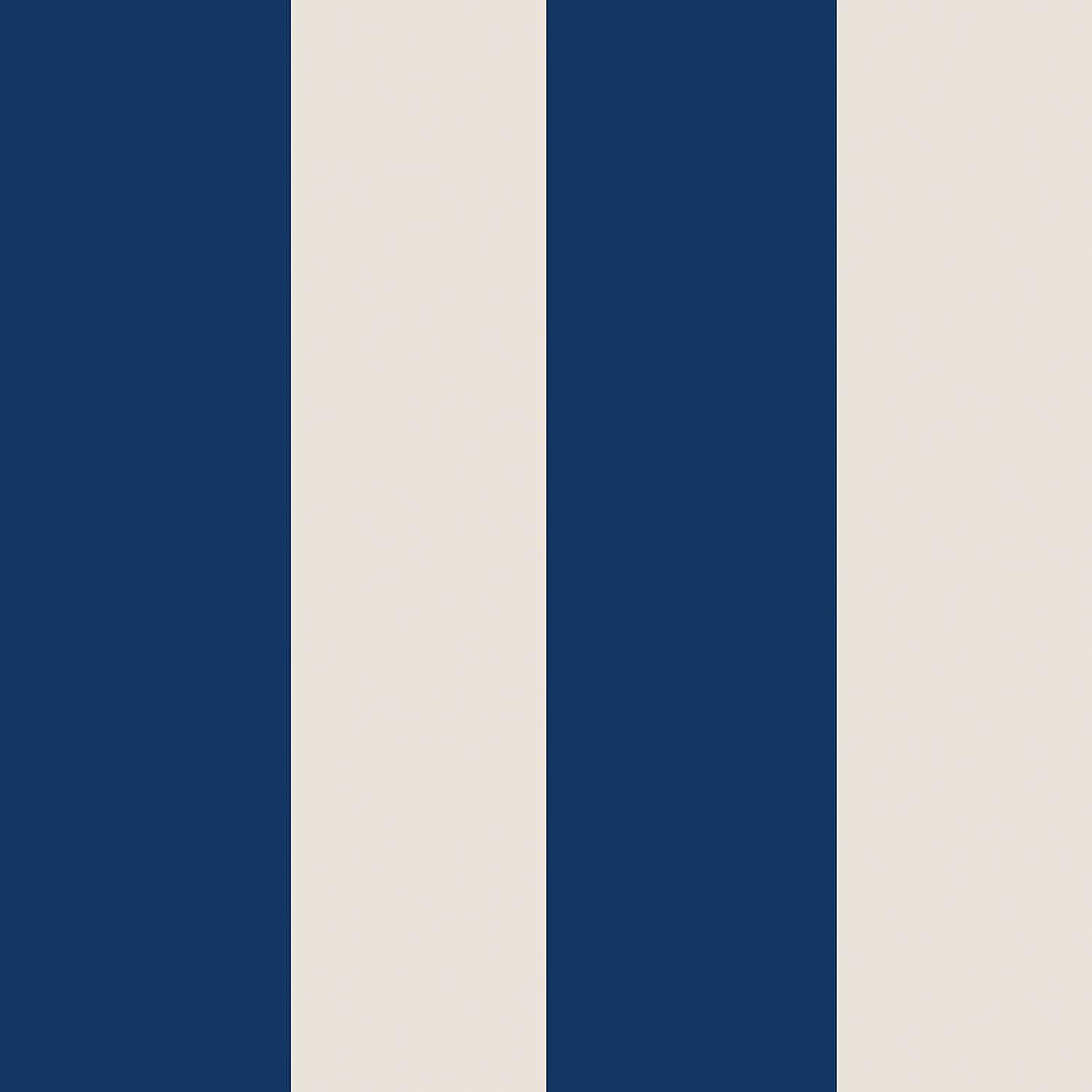 Vliestapete Harborough Stripe Papier Blau 10m x 52cm 1