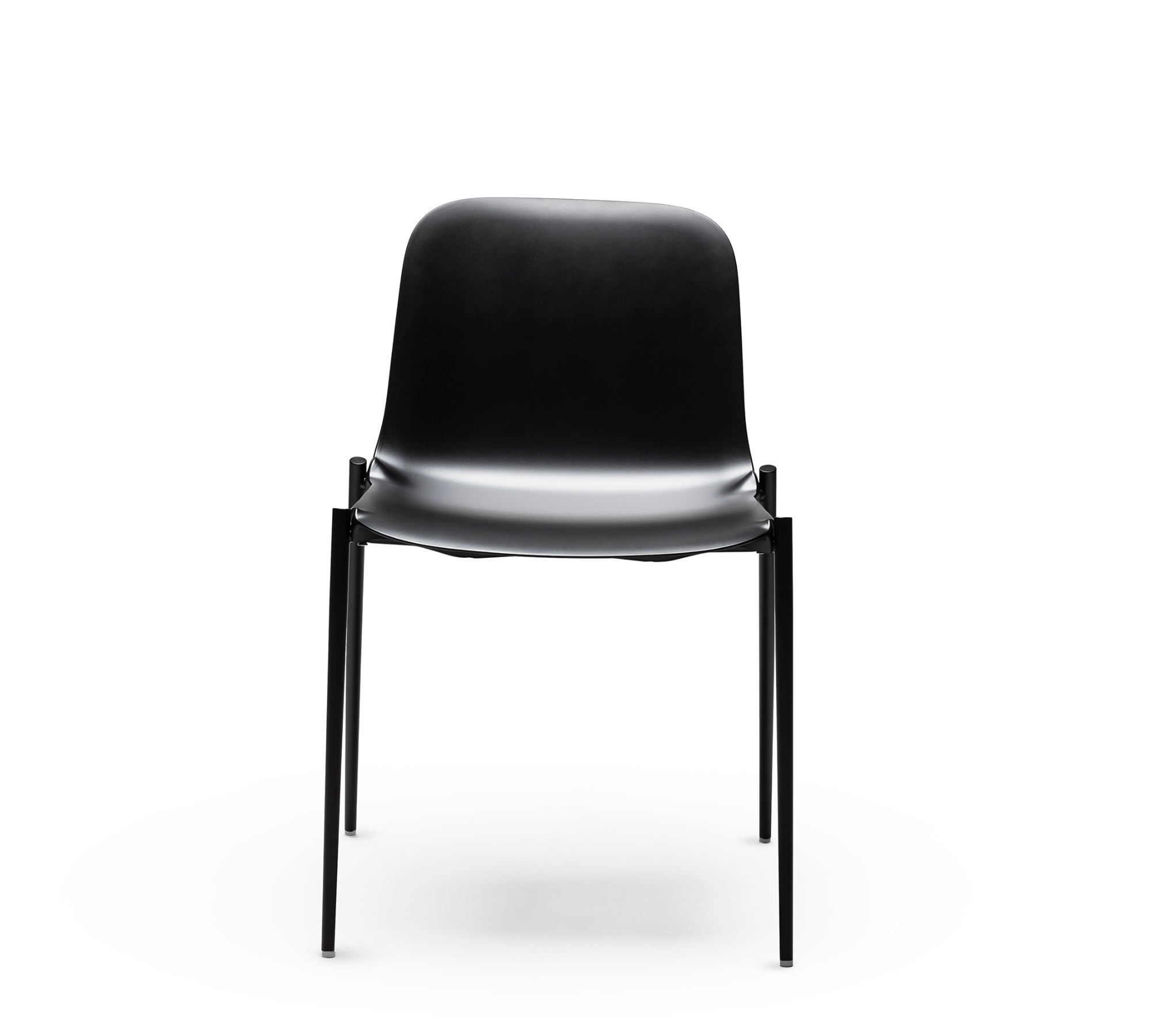 Dogo S Sedia Plastica Metallo Nero 0