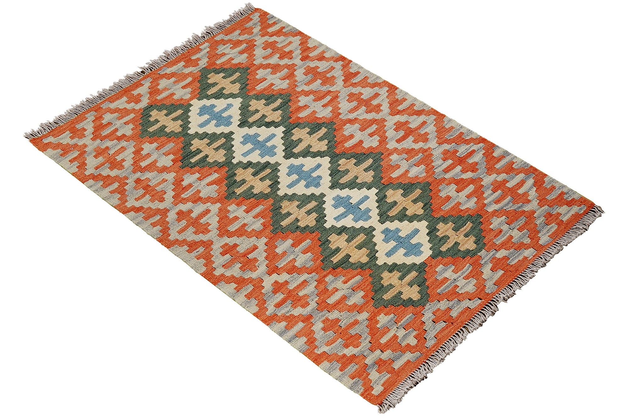 Kilim Gashgai Teppich Mehrfarbig 2