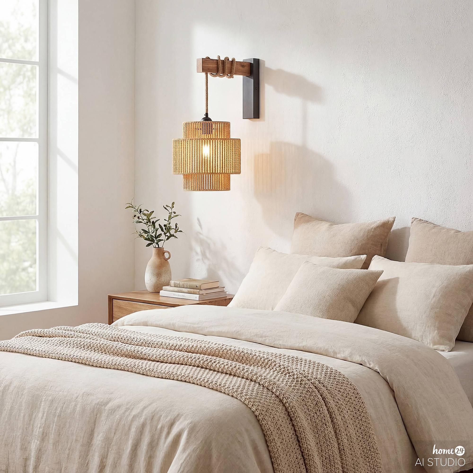 Simi Wandleuchte mit Akku-Leuchtmittel inkl. Fernbedienung 2