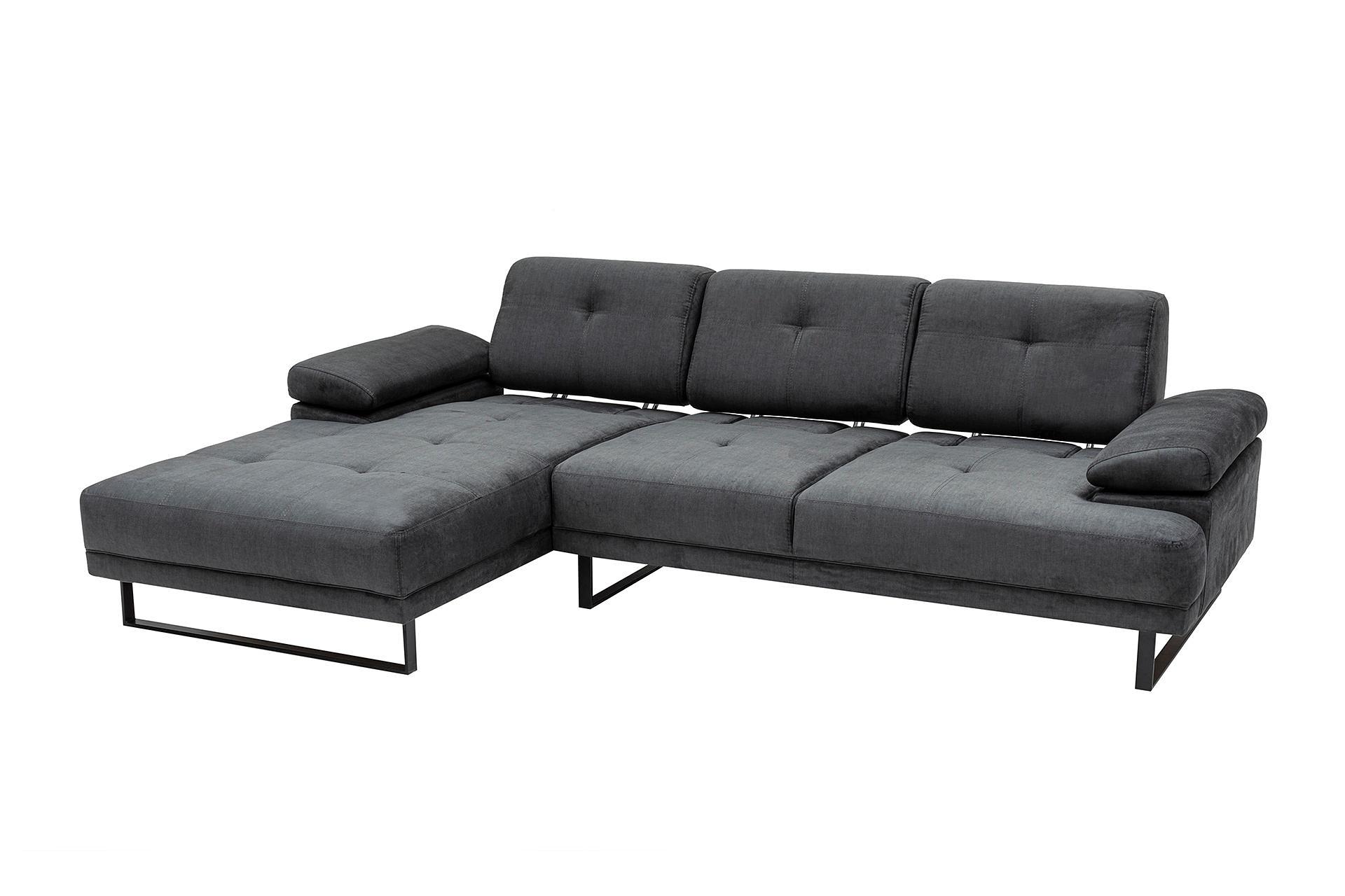 Mustang Sofa S Récamiere Links Anthrazit 6