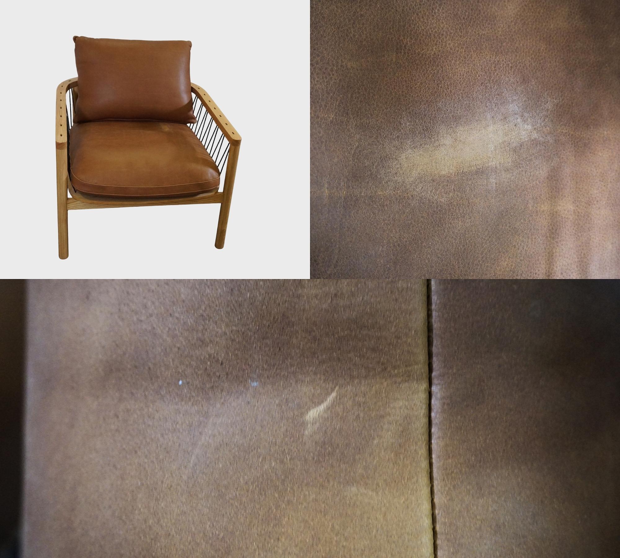 Enzo Sessel Leather Bronze 8
