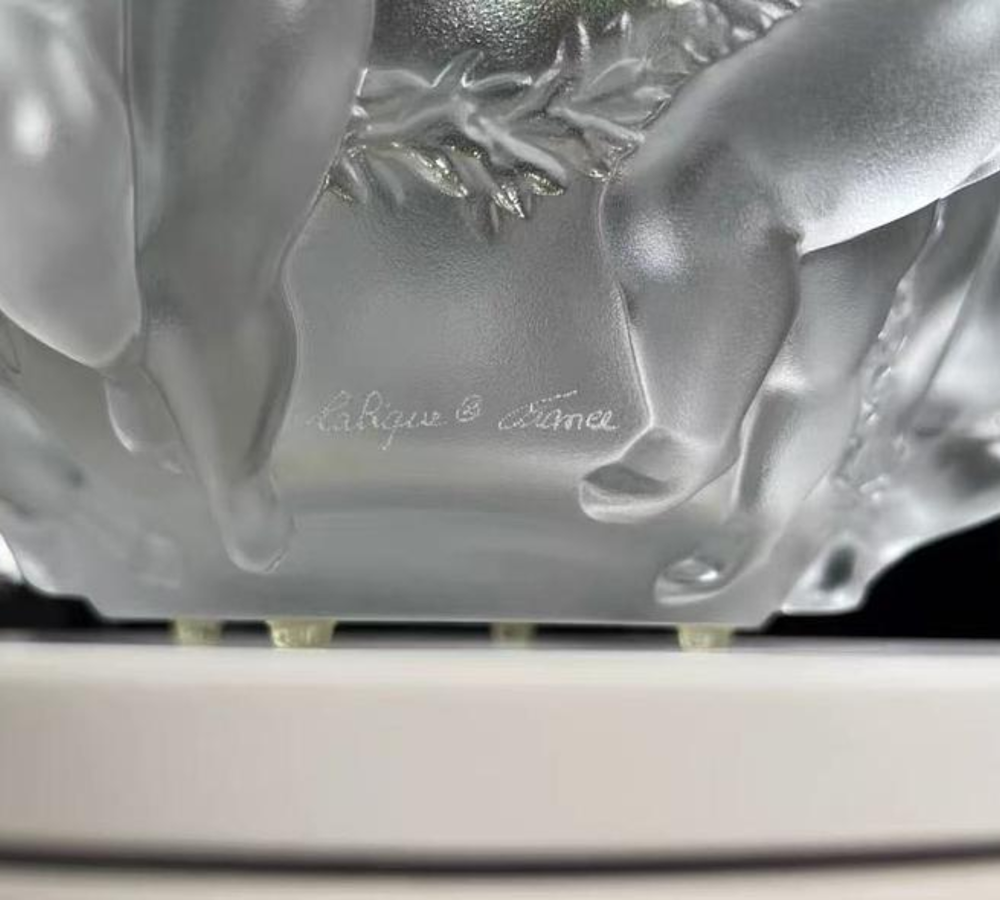 Luxembourg Engel Vase Krystal  8