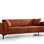 Horizon divano letto 3 posti rosso 0