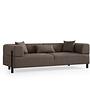 Gio 3-Sitzer Sofa Braun 4