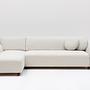 Eddy corner sofa Left White 5