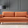 Rome Sofa Orange 1