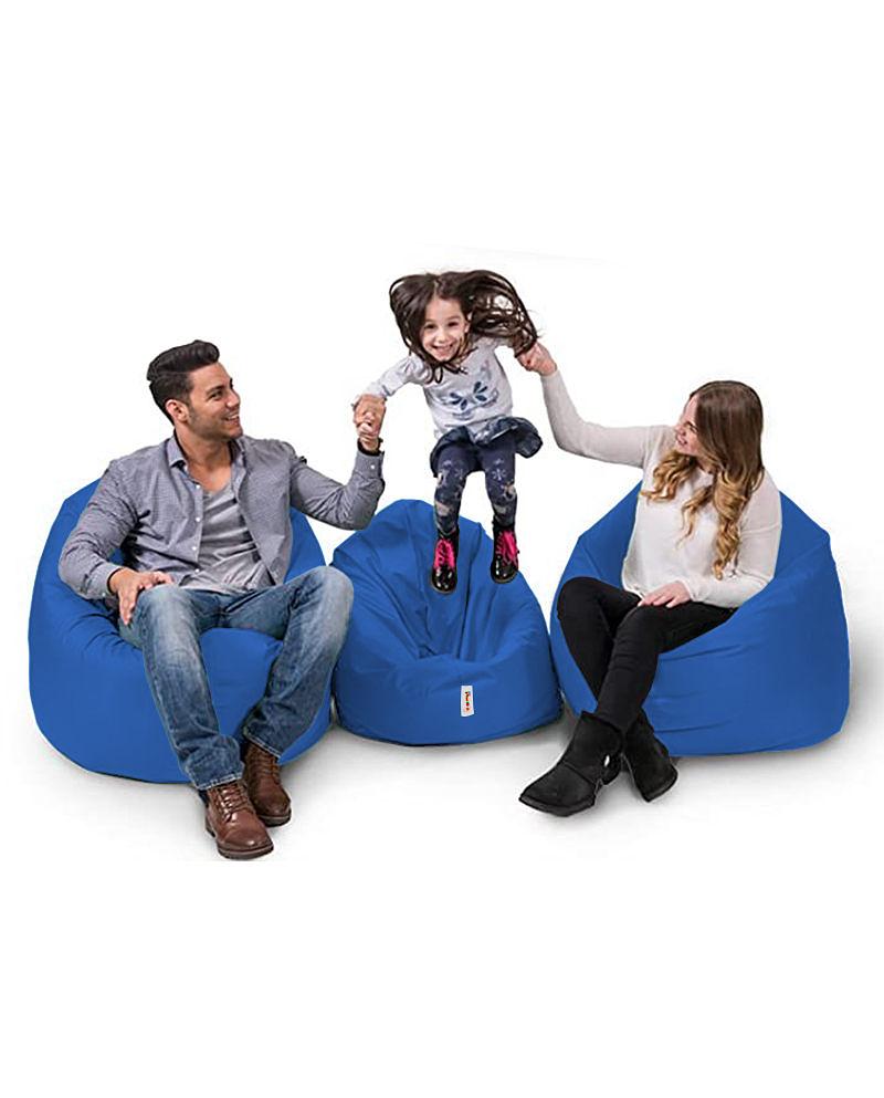 Iyzi 100 Sitzsack Outdoor Blau 5