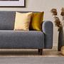 Noya Sofa 3-Sitzer Grau 1