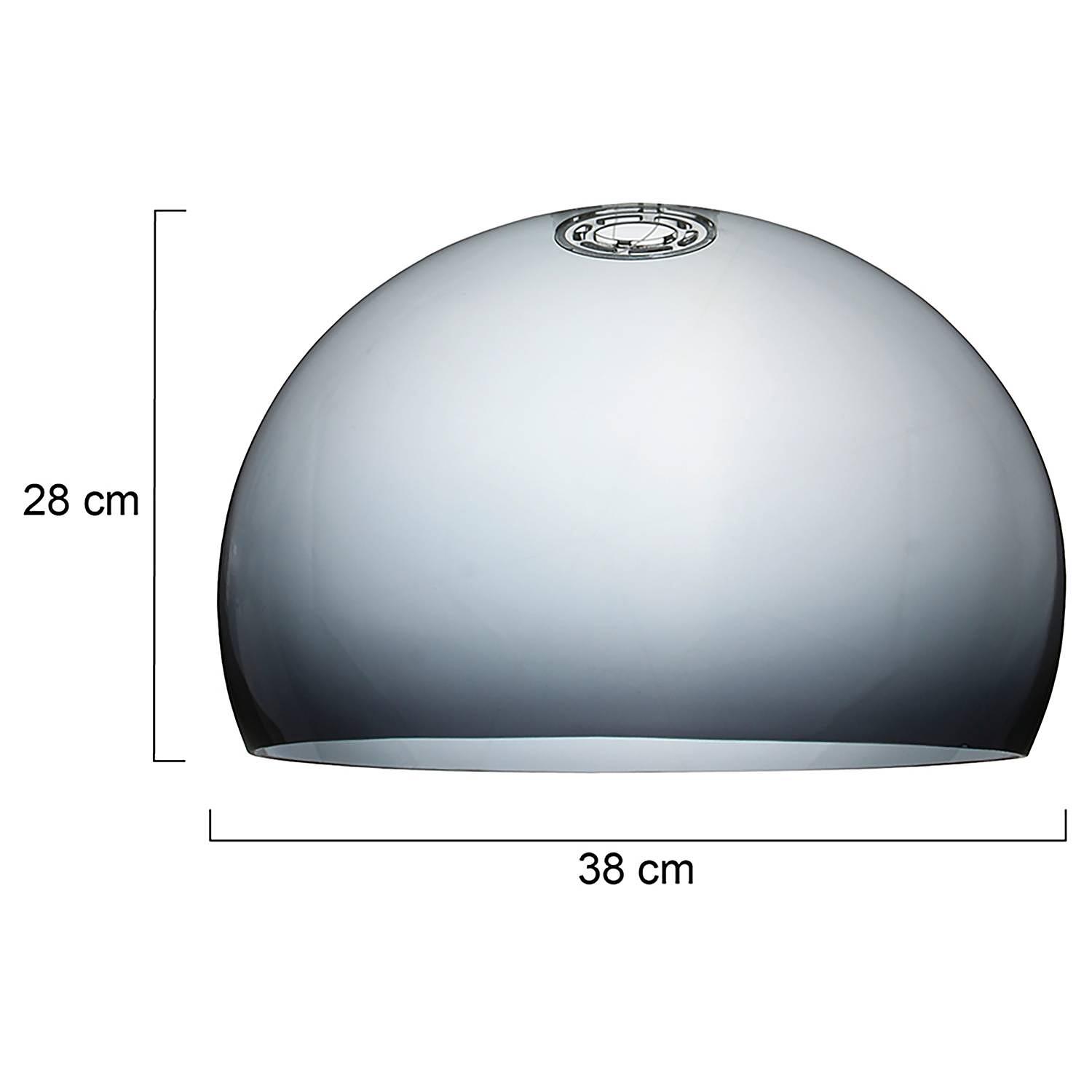 Lampenschirm Typ B Acrylglas Grau 1