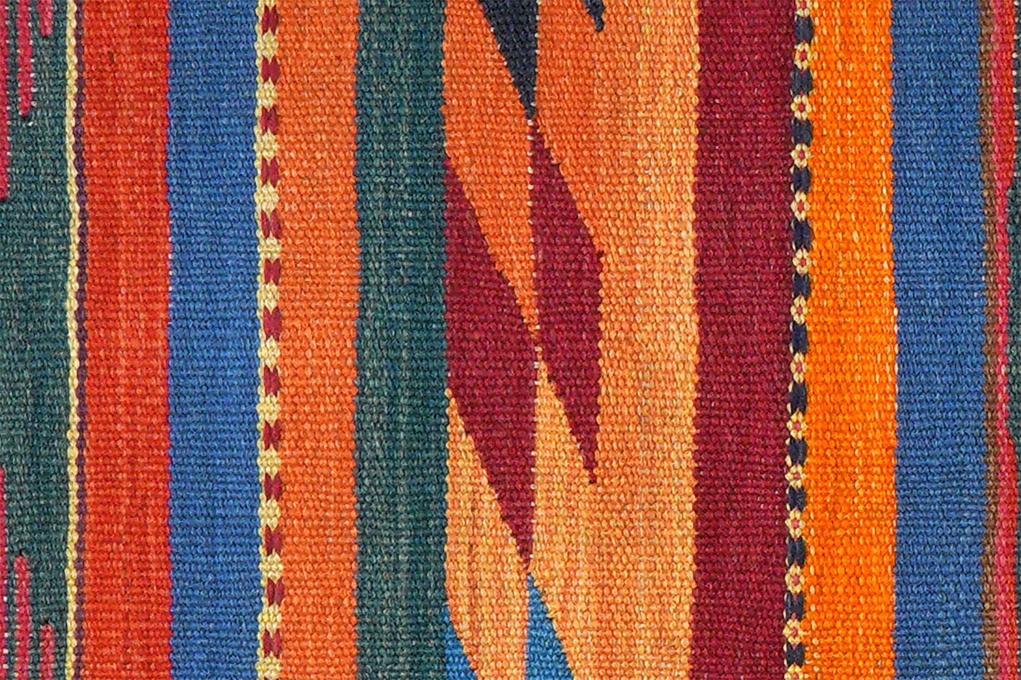 Kilim Gashgai Teppich Mehrfarbig 3