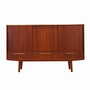 Highboard Teak Brown 1970s 0