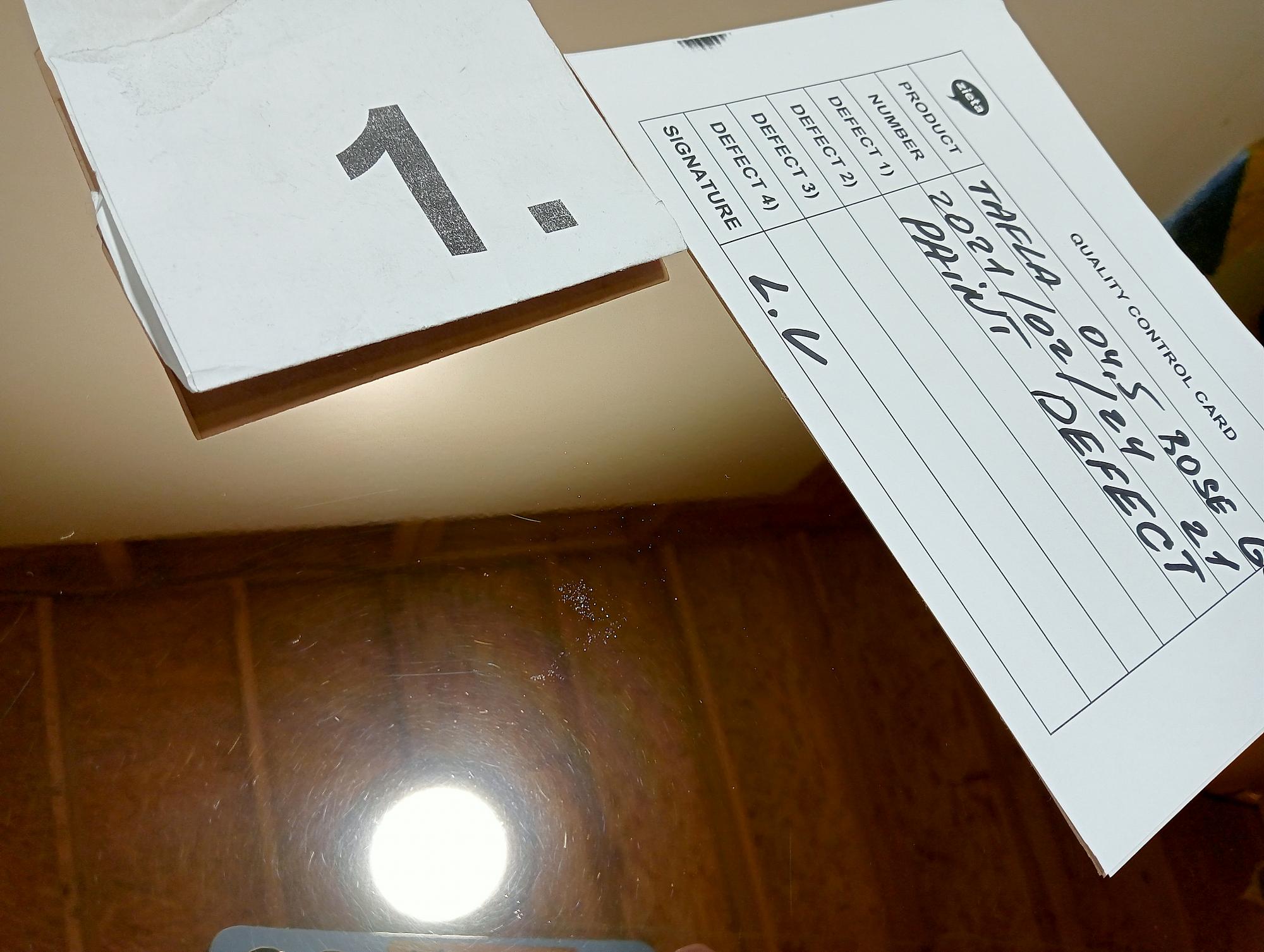 Table mirror O4.5 Stainless Steel Rose Gold 4