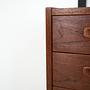 Teak wall unit PS System Brown 1960s 12