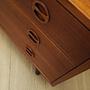 Chest of drawers Teak wood 1960s 11