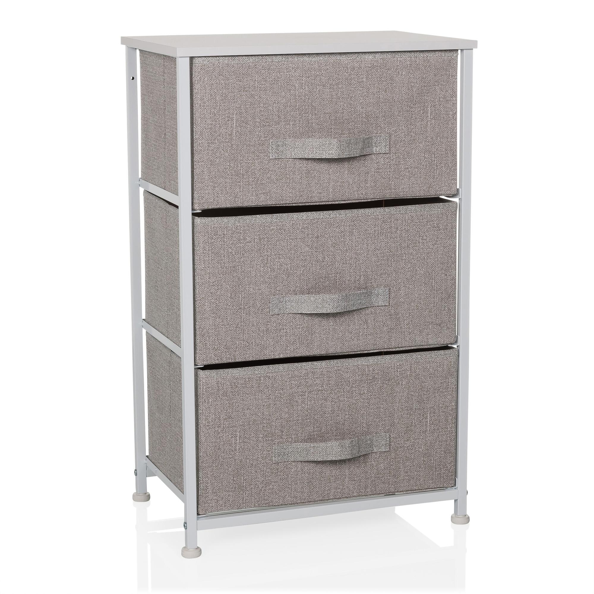 FOLDRESS M Wardrobe with 3 compartments Grey hjh LIVING 0