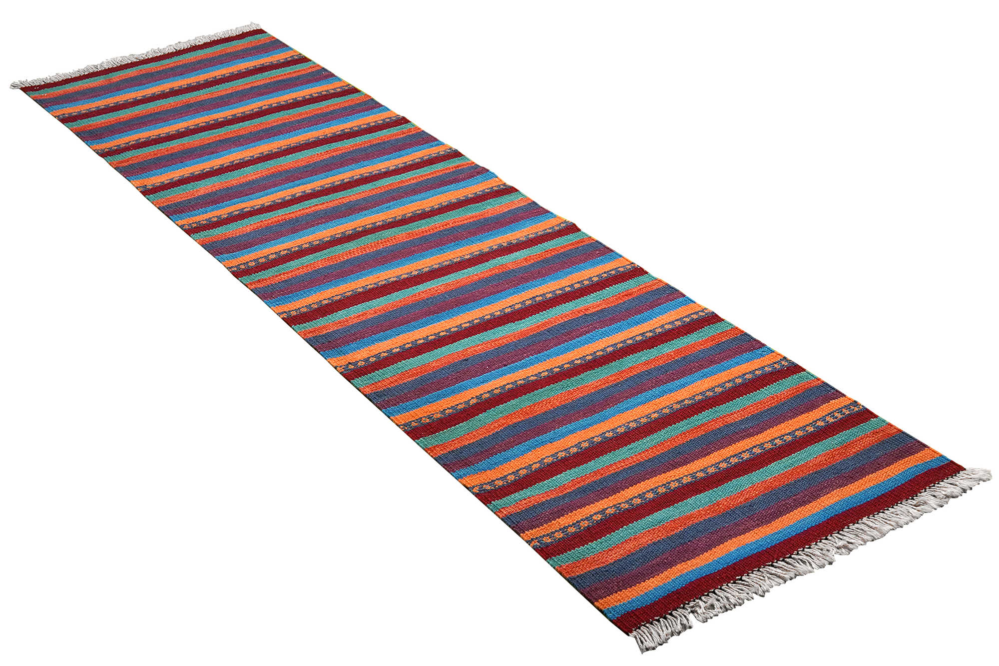 Kilim Gashgai Teppich Wolle Mehrfarbig 2