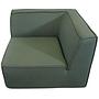 Dane 1-Sitzer Eckmodul Rechts Cura Dark Green 4