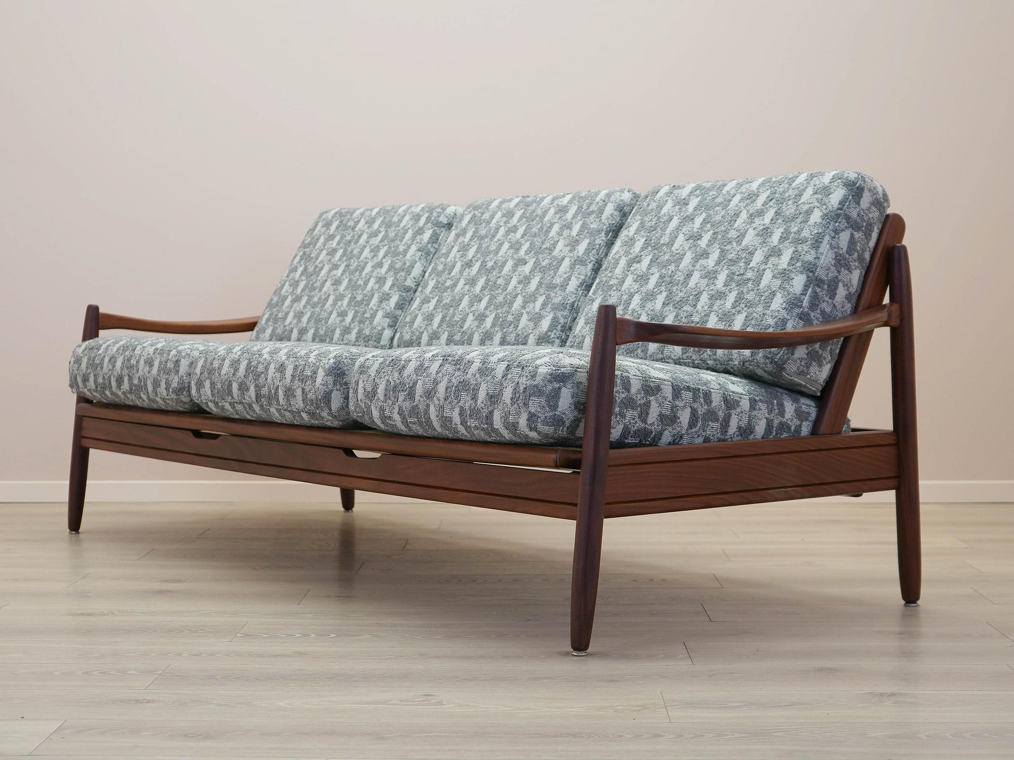3-seater teak sofa 1970s 6