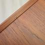 Vintage Sideboard Wood Brown 1960s 11