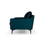 Astha 3-Sitzer Sofa Velour Lux Navy 2