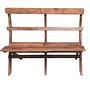 Gartenbank Recyceltes Holz Braun 1