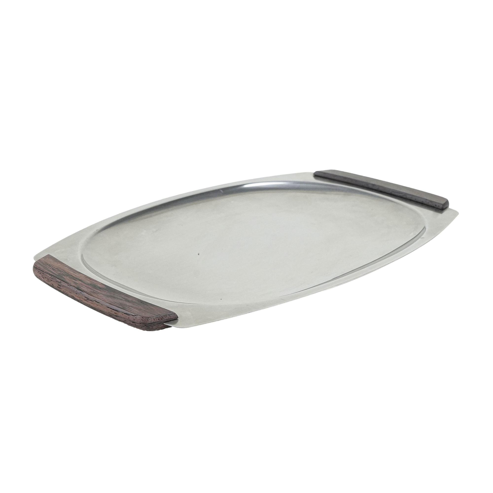 Stainless steel tray 1970s 0