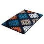 Badematte Luana Webstoff Marineblau 90 x 60 cm 0