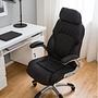 Executive Chair Baylor Faux Leather Plastic Black 3