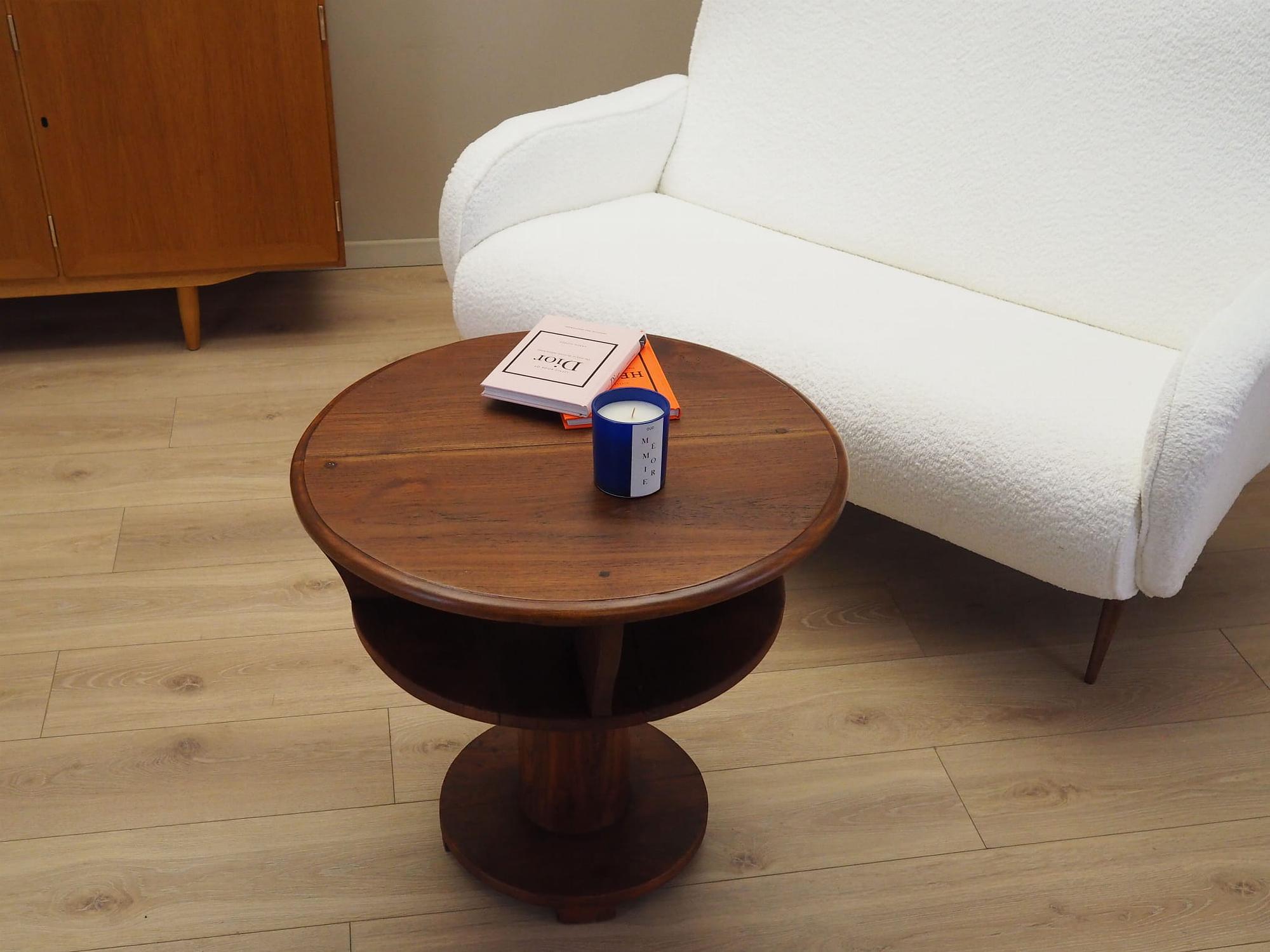 Coffee table oak 1960s 2