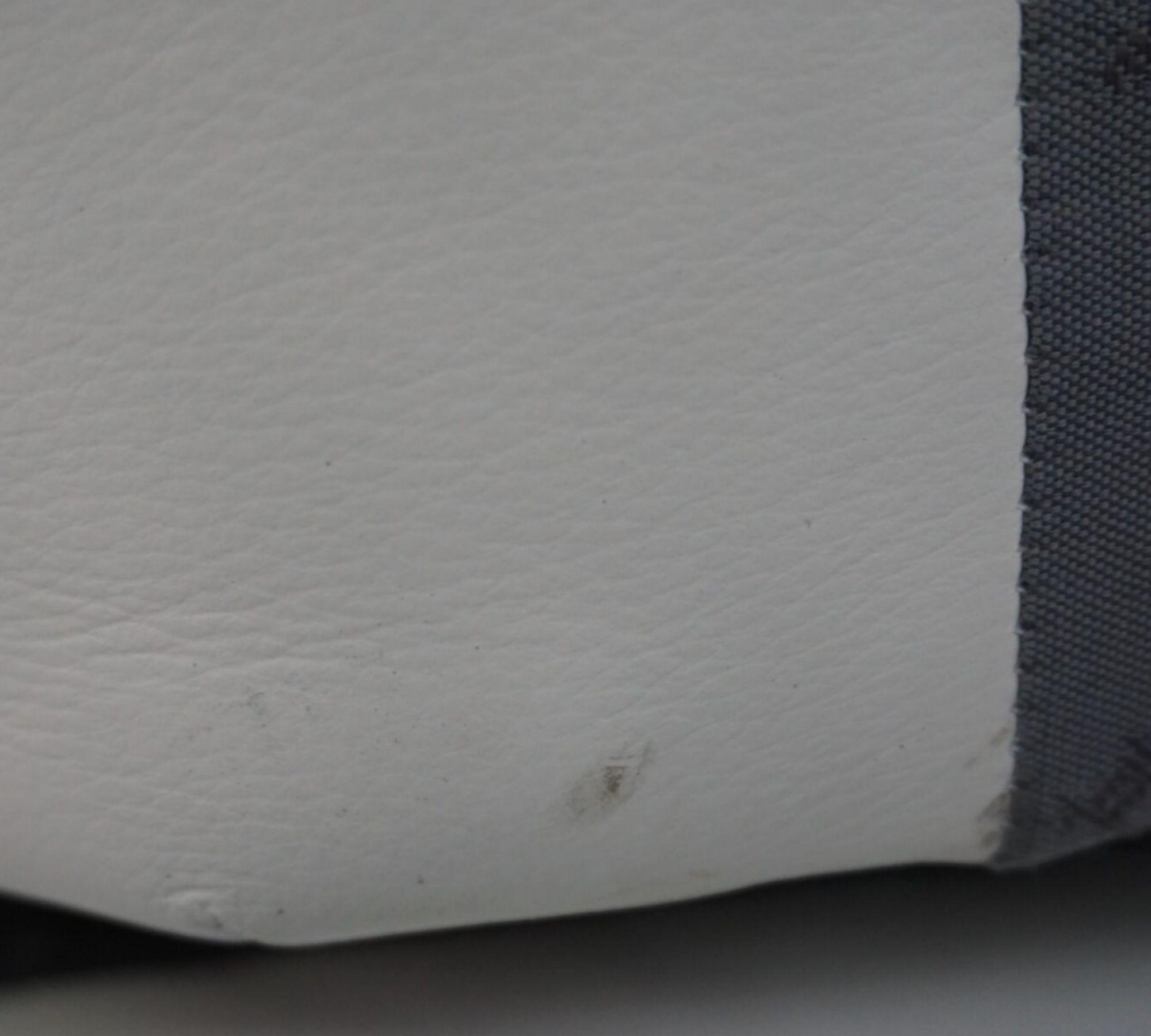Bergamo Ecksofa Salto-Leder 096 Schneeweiß 7