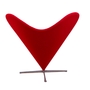 Heart Cone Chair von Verner Panton Rot 5