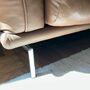 Denver Sofa 2-Sitzer Leder Braun 6