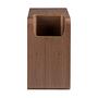 Rectangular corner table walnut 2110 1