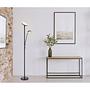 1-Light Ernst LED Floor Lamp Opal Glass Iron 2