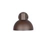 Outdoor Wall Light Elbe 1-Light Polycarbonate Aluminum Brown 3