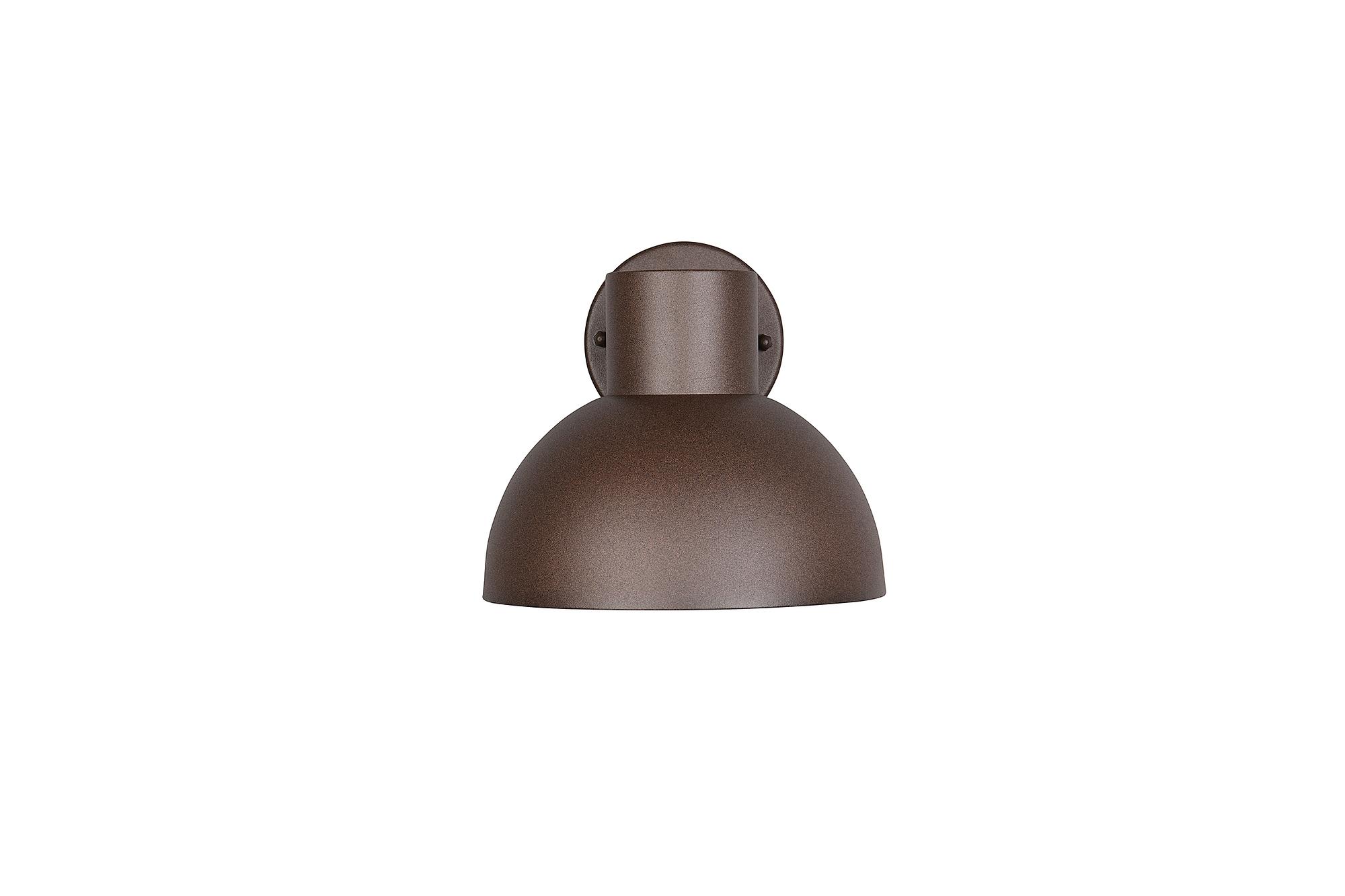 Outdoor Wall Light Elbe 1-Light Polycarbonate Aluminum Brown 3