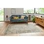 Oriental Teppich Baumwolle Creme 95 x 140 cm 0