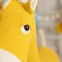 Horse Maxi Plush Toy Cotton Wood Yellow 1