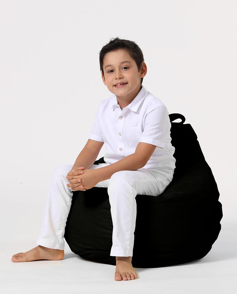 Kids Garden Beanbag Black 4