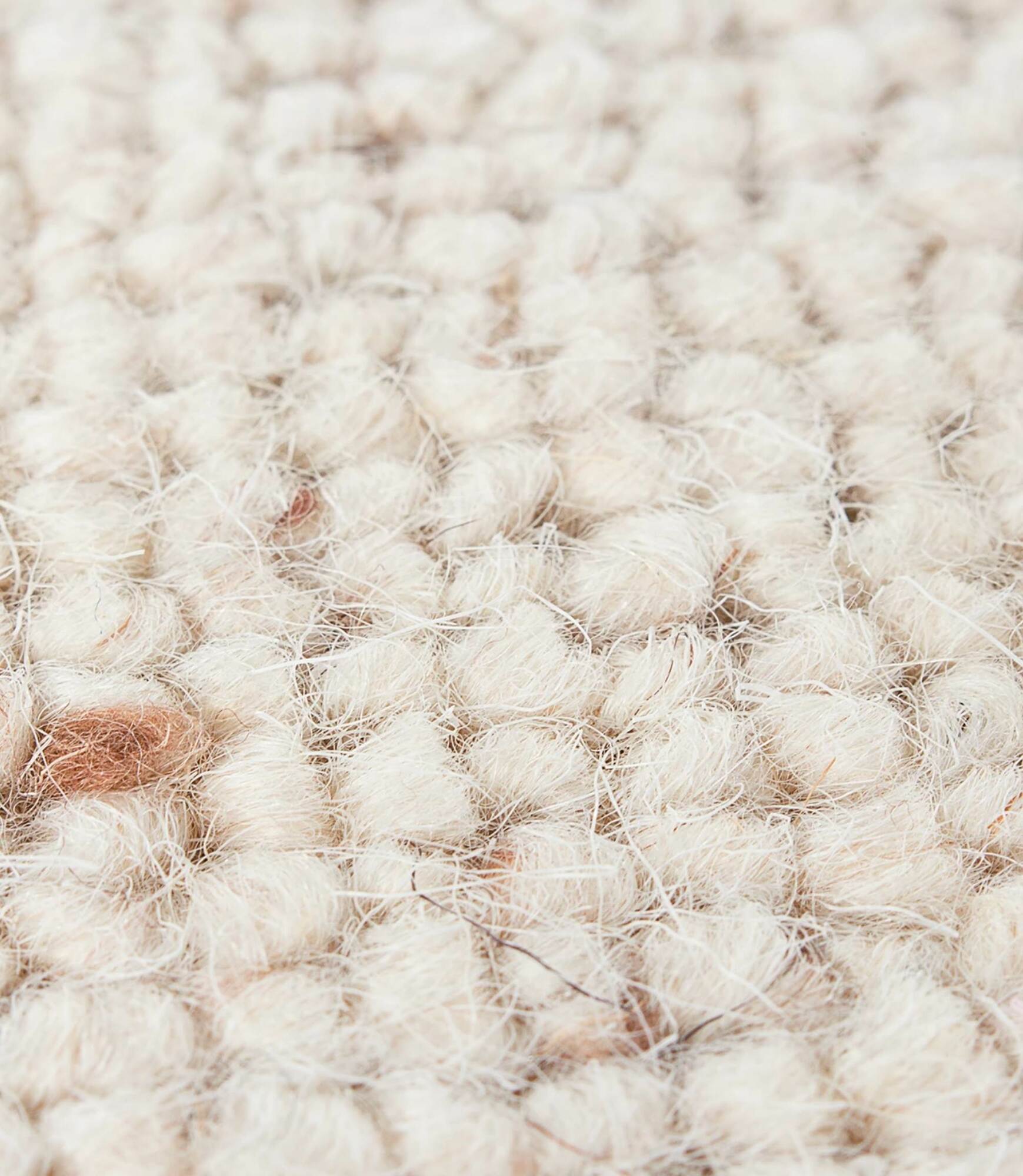 Teppich Schurwolle Creme 1