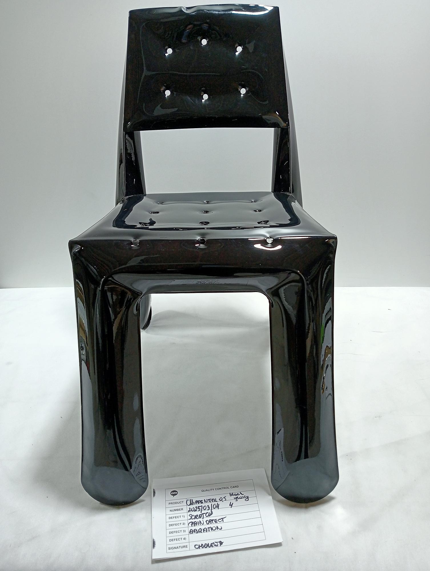 Chippensteel 0.5 Chair Steel Black Glossy 2