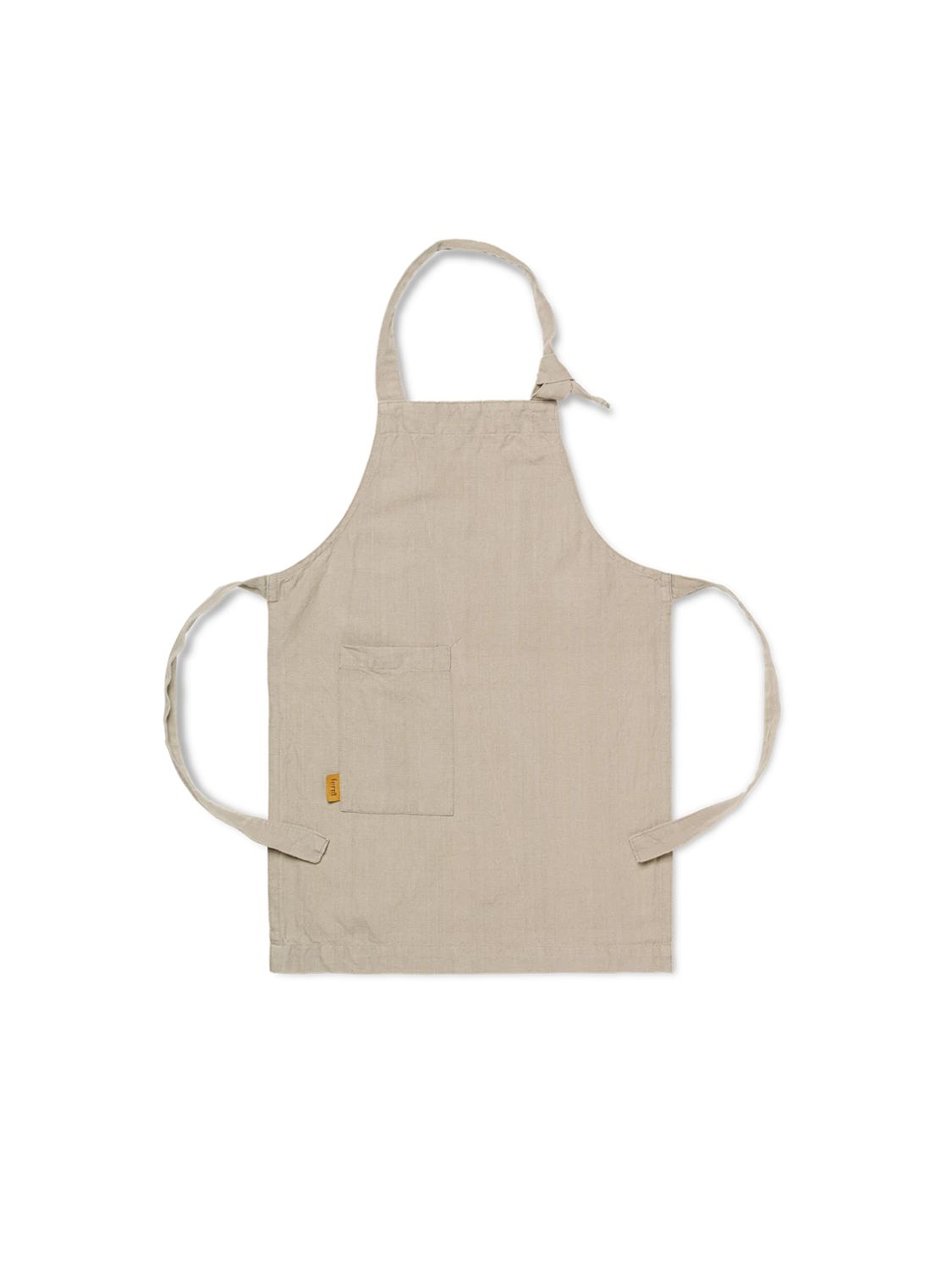 Hale Schürze Beige 0