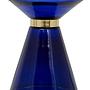 Margot Schwarzes Glas und Kupfer Beistelltisch
 0