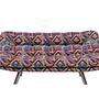 Misa Small Sofa Bed 3-Seater Multicolor 3