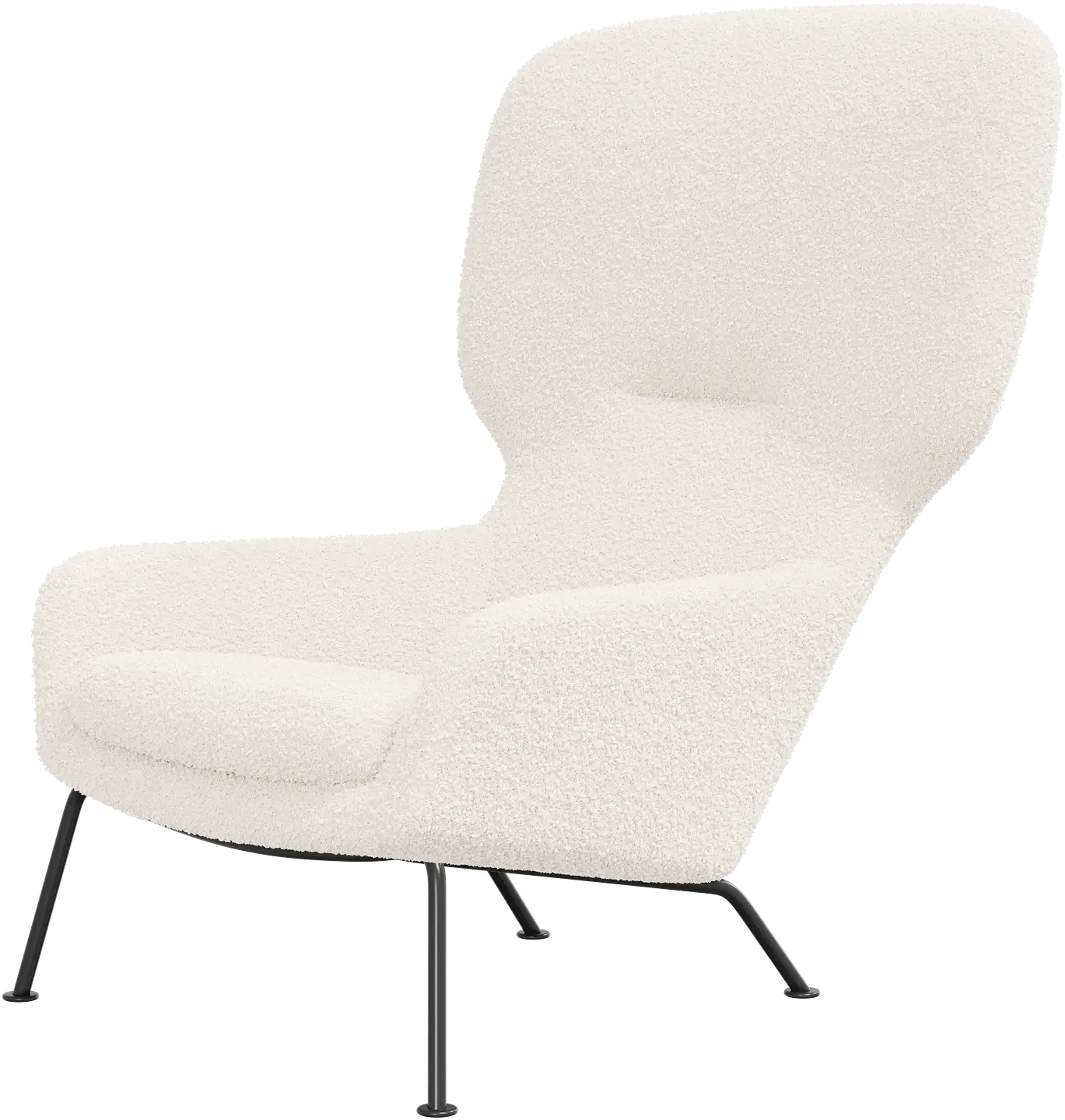 Sessel & Fußhocker Dublin Auckland Boucle 1