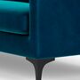 Astha Sofa 3-Sitzer Velour Lux Petro 3