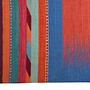 Kilim Gashgai Teppich Blau Orange 1