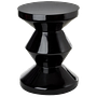Zig Zag Stool Black 0